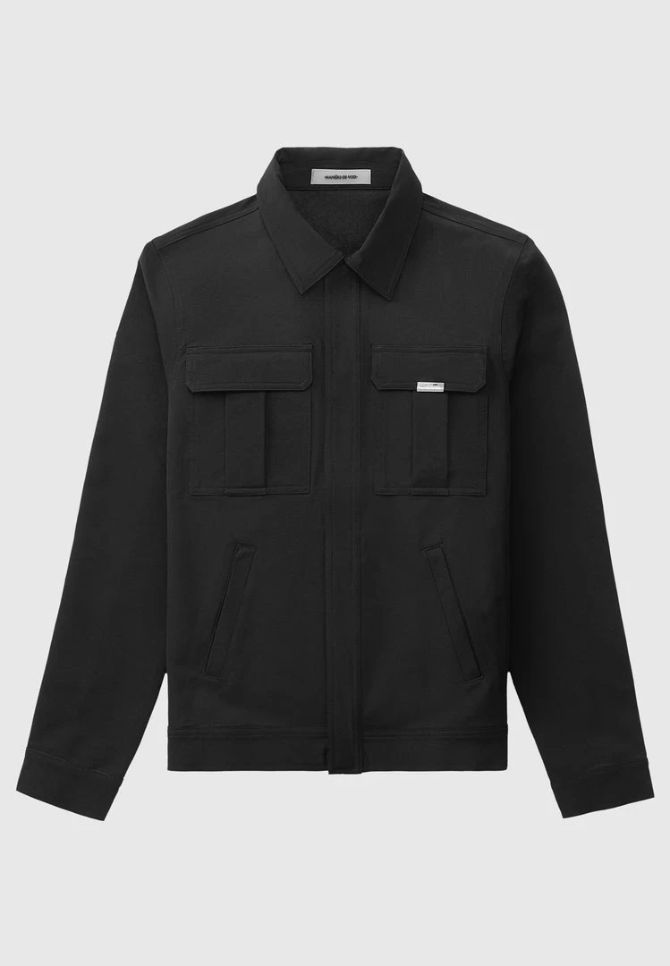 Man Jackets CO-ORDS Technical Cargo Jacket - Black