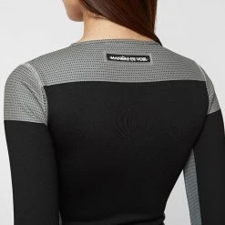 Woman Jumpsuits Technical Print Jumpsuit - Black