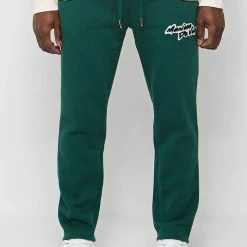Man Tracksuit Bottoms Signature Joggers - Green