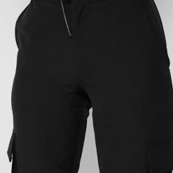 Woman Trousers Trousers With Zip Detail - Black