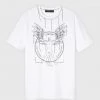 Man T-Shirts T-SHIRTS & TOPS Da Vinci T-Shirt - White