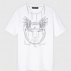 Man T-Shirts T-SHIRTS & TOPS Da Vinci T-Shirt - White