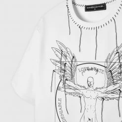 Man T-Shirts T-SHIRTS & TOPS Da Vinci T-Shirt - White