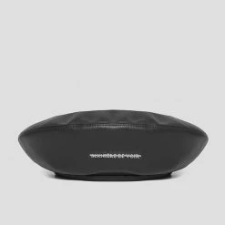 Woman Accessories Vegan Leather Beret - Black
