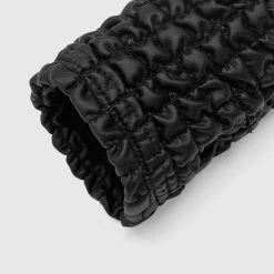 Woman Tops Vegan Leather Popcorn Cut Out Bodysuit - Black BODYSUITS