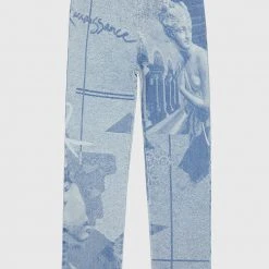 Woman Denim Renaissance Mom Jeans - Mid Blue