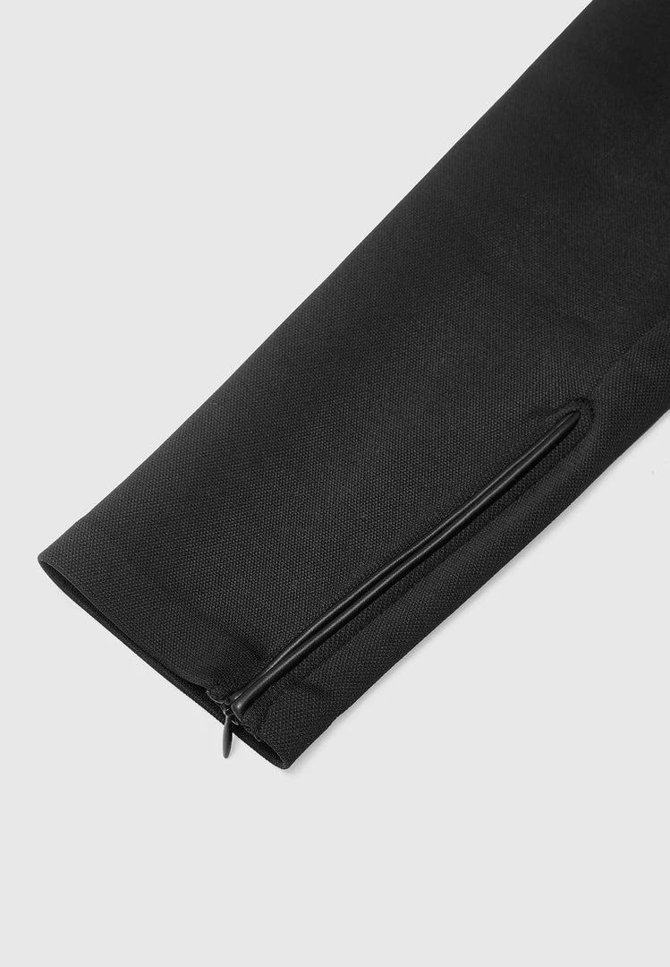 Woman Tracksuits Corset Track Jacket - Black