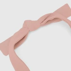 Woman Swim Pleated Bikini Top - Pink