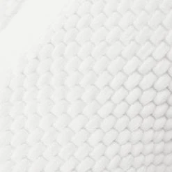 Woman Dresses Bubble Knit Polo Dress - White