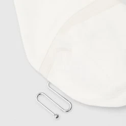 Woman Tops Halter Crop Top - Off White TOPS & T SHIRTS