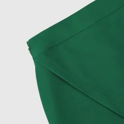 Woman Skirts CO-ORDS Fold Over Skort - Green