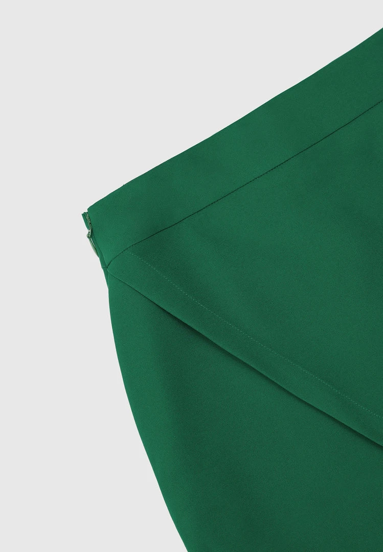 Woman Skirts CO-ORDS Fold Over Skort - Green