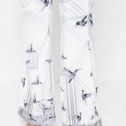 Woman Trousers Limited Edition Wide Leg Trousers - White