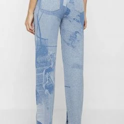 Woman Denim Renaissance Mom Jeans - Mid Blue