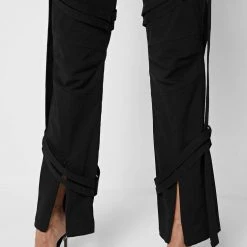Woman Trousers Carpenter Cargo Trousers - Black CARGO PANTS & JOGGERS