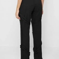 Woman Trousers Carpenter Cargo Trousers - Black CARGO PANTS & JOGGERS