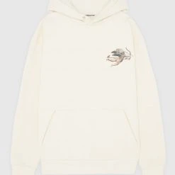 Man Hoodies Angel Hoodie - Cream TRACKSUITS