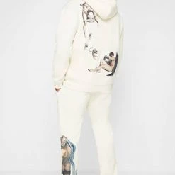 Man Hoodies Angel Hoodie - Cream TRACKSUITS