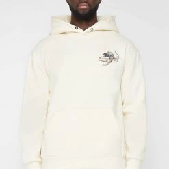 Man Hoodies Angel Hoodie - Cream TRACKSUITS