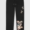 Man Tracksuit Bottoms TRACKSUITS Angel Joggers - Black