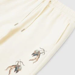 Man Tracksuit Bottoms Angel Joggers - Cream