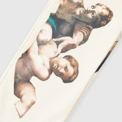 Man Tracksuit Bottoms Angel Joggers - Cream