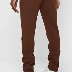Man Tracksuit Bottoms Signature Joggers - Brown