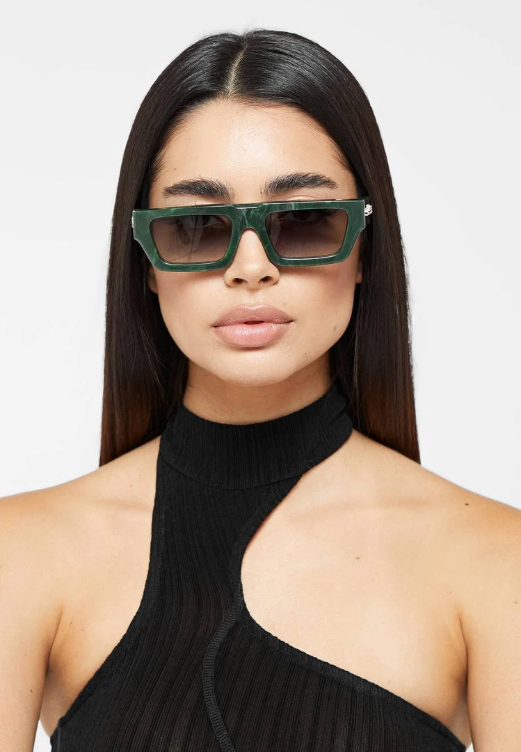 Accessories Azur Sunglasses - Green Marble