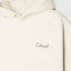 Man Hoodies Limited Edition Colossal Hoodie - Cream