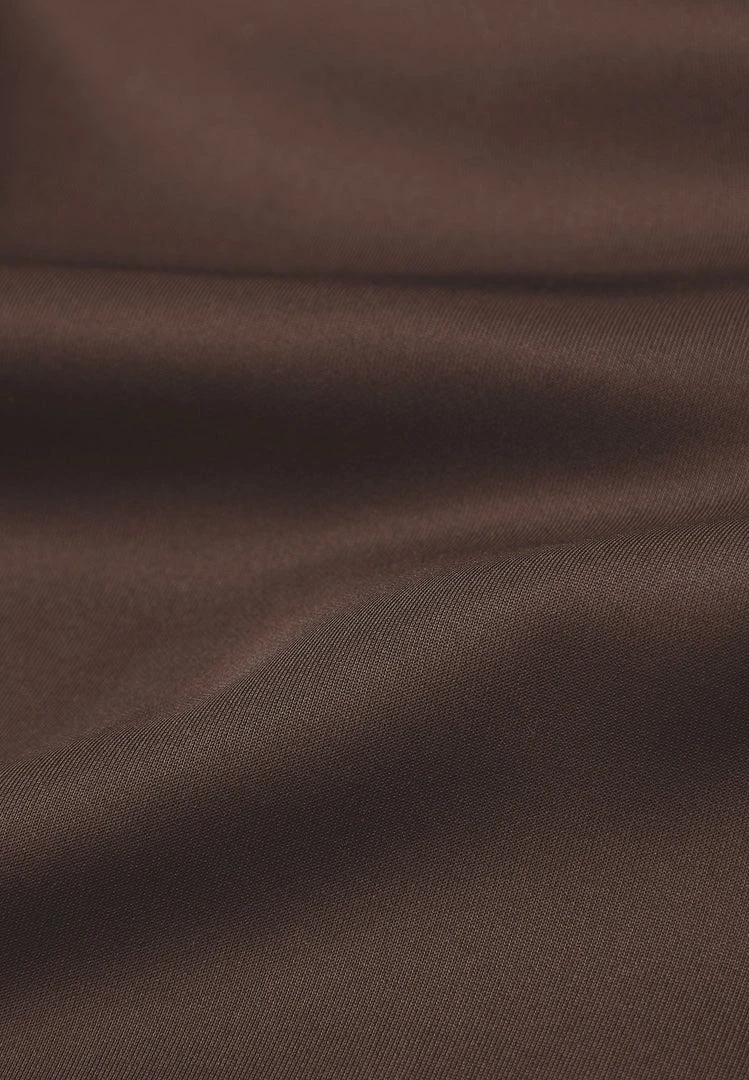 Woman Tracksuits Contour Joggers With Satin - Brown