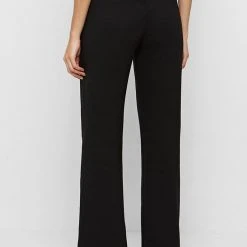 Woman Tracksuits Contour Piping Joggers - Black