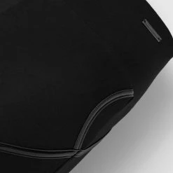 Woman Leggings Contrast Contour Leggings - Black