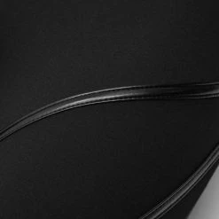 Woman Leggings Contrast Contour Leggings - Black