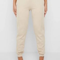 Woman Tracksuits Corset Joggers - Beige