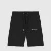 Man Shorts Signature Cargo Shorts - Black