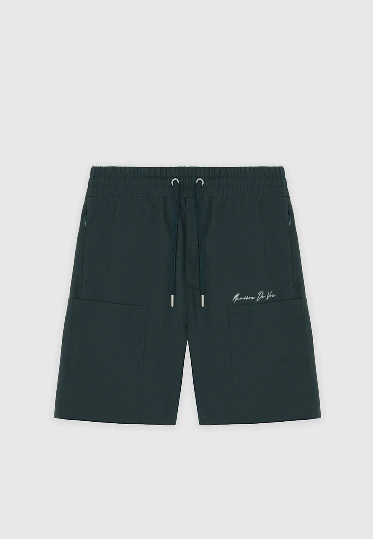 Man Shorts Signature Cargo Shorts - Green