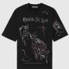 Man T-Shirts Graffiti T-Shirt - Black