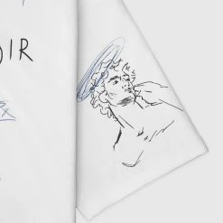 Man T-Shirts Graffiti T-Shirt - White