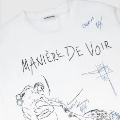 Man T-Shirts Graffiti T-Shirt - White