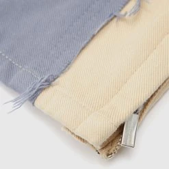 Man Casual Trousers Deconstructed Sun & Cloud Cargo Pants - Black