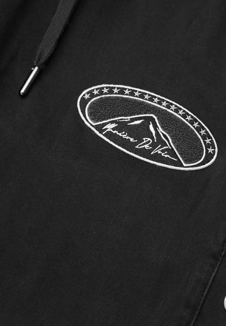 Man Denim Denim Popper Cargo Pants - Washed Black