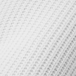 Woman Shorts Distressed Knitted Cycling Shorts - White