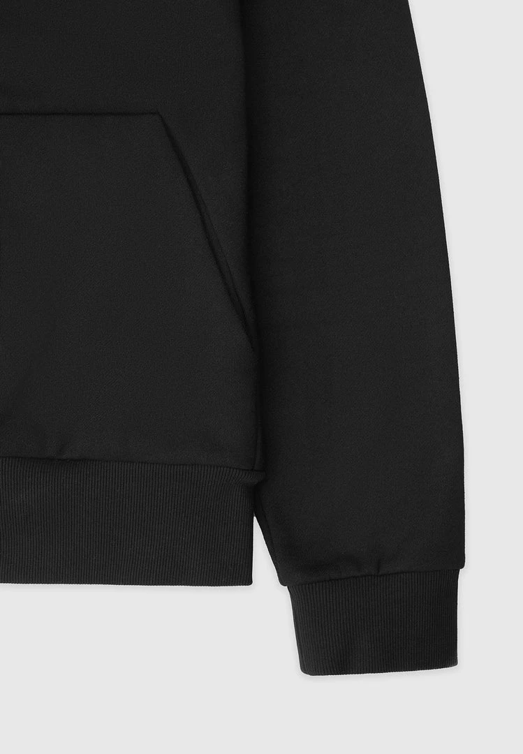 Man Hoodies Essential Signature Hoodie - Black