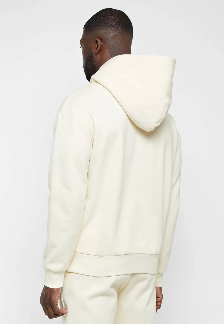 Man Hoodies Essential Signature Hoodie - Cream