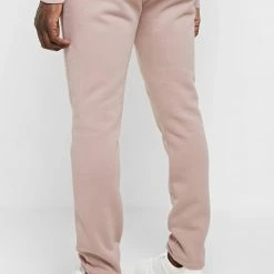 Man Tracksuit Bottoms TRACKSUITS Essential Signature Track Pants- Pink