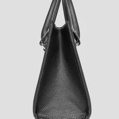 Woman Accessories Graffiti Print Handbag - Black