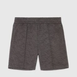 Man Shorts Jacquard Shorts - Grey SHORTS SETS