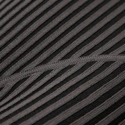 Woman Jumpsuits Knitted Two Tone Jumpsuit With Belt - Grey/Black JUMPSUITS & PLAYSUITS