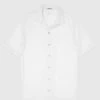 Man Shirts Lace Resort Shirt - White