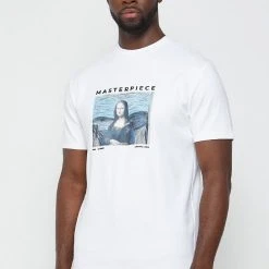 Man T-Shirts Masterpiece T-Shirt - White